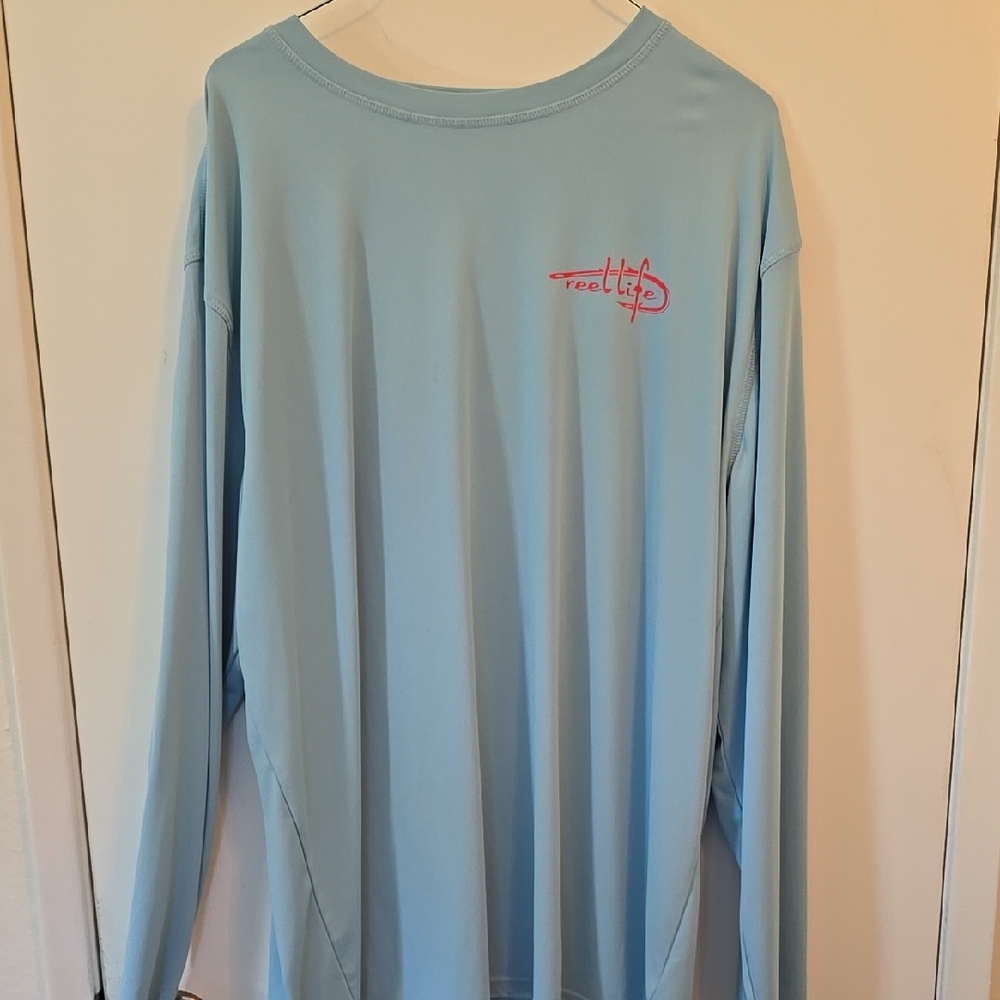 Men's Blue Long Sleeve Shirt